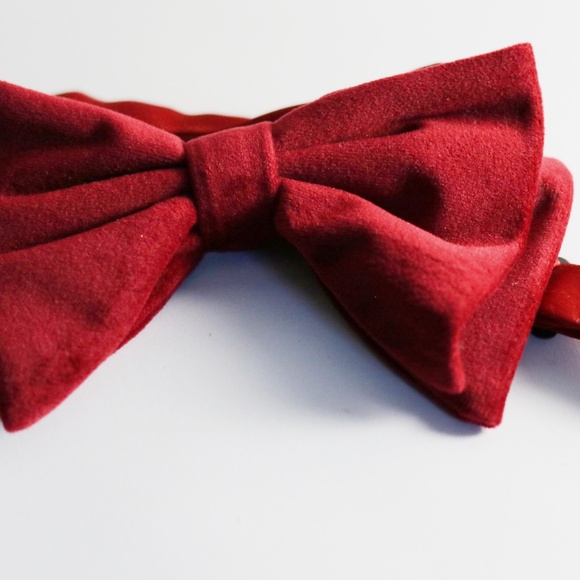 Velvet Bow Ties For Men - Picture 1 of 2